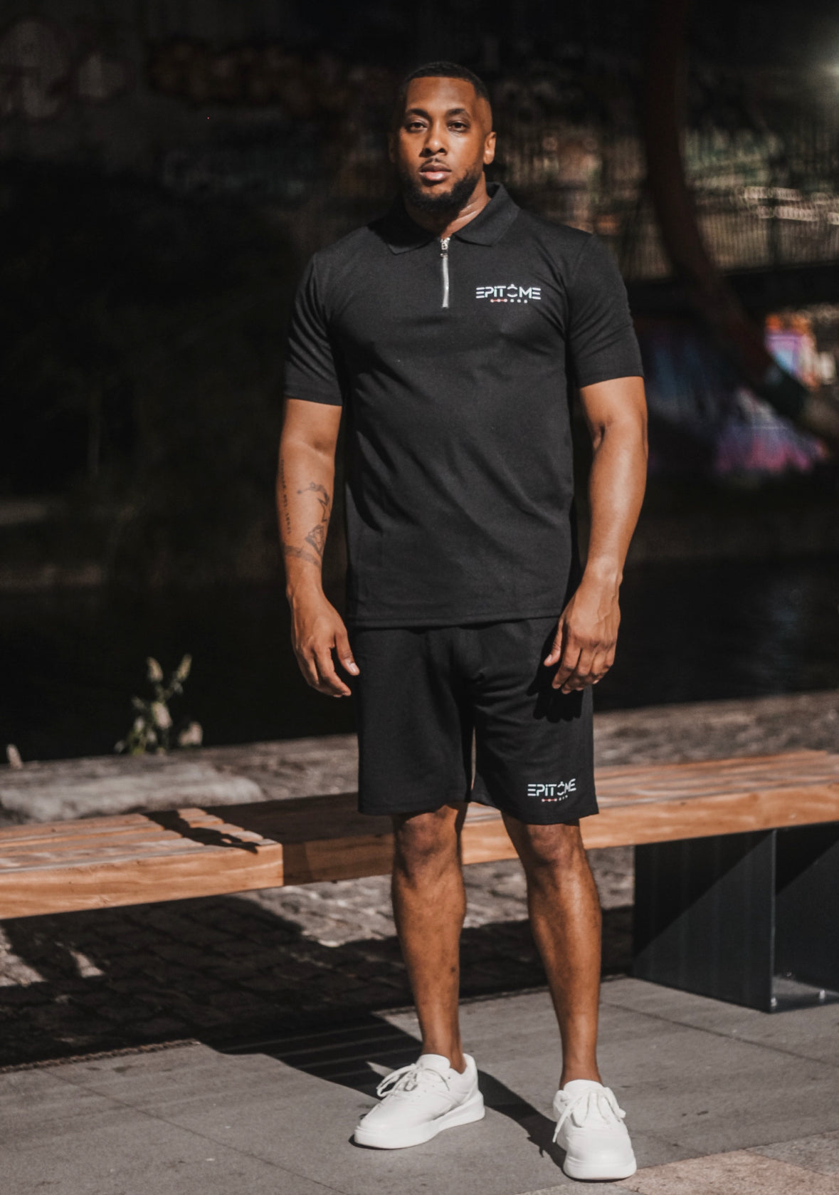 Polo shorts set