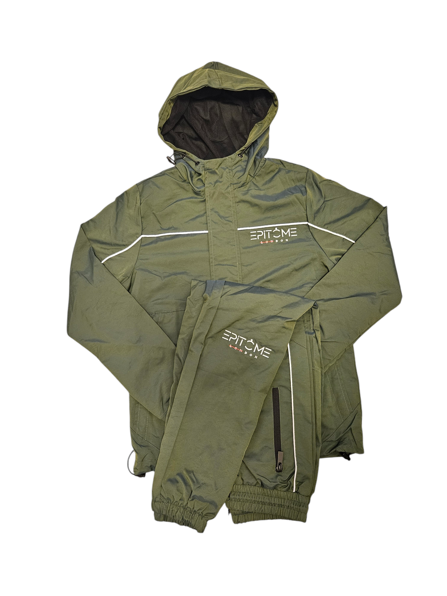 Khaki Green Shell Tracksuit