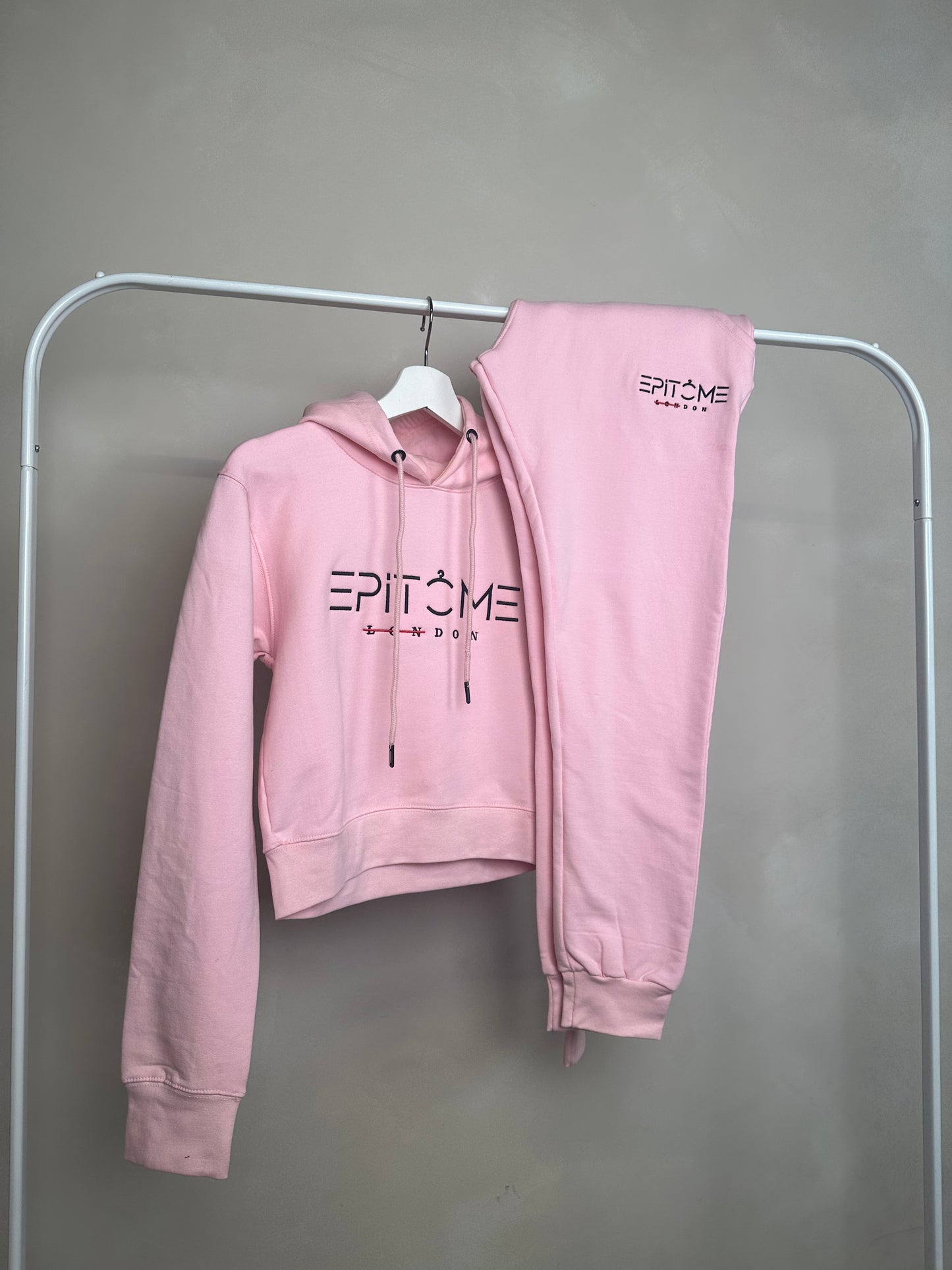 Cropped Hoodie Tracksuit